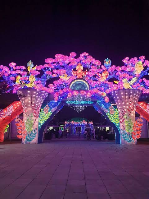 Dubai Garden Glow
