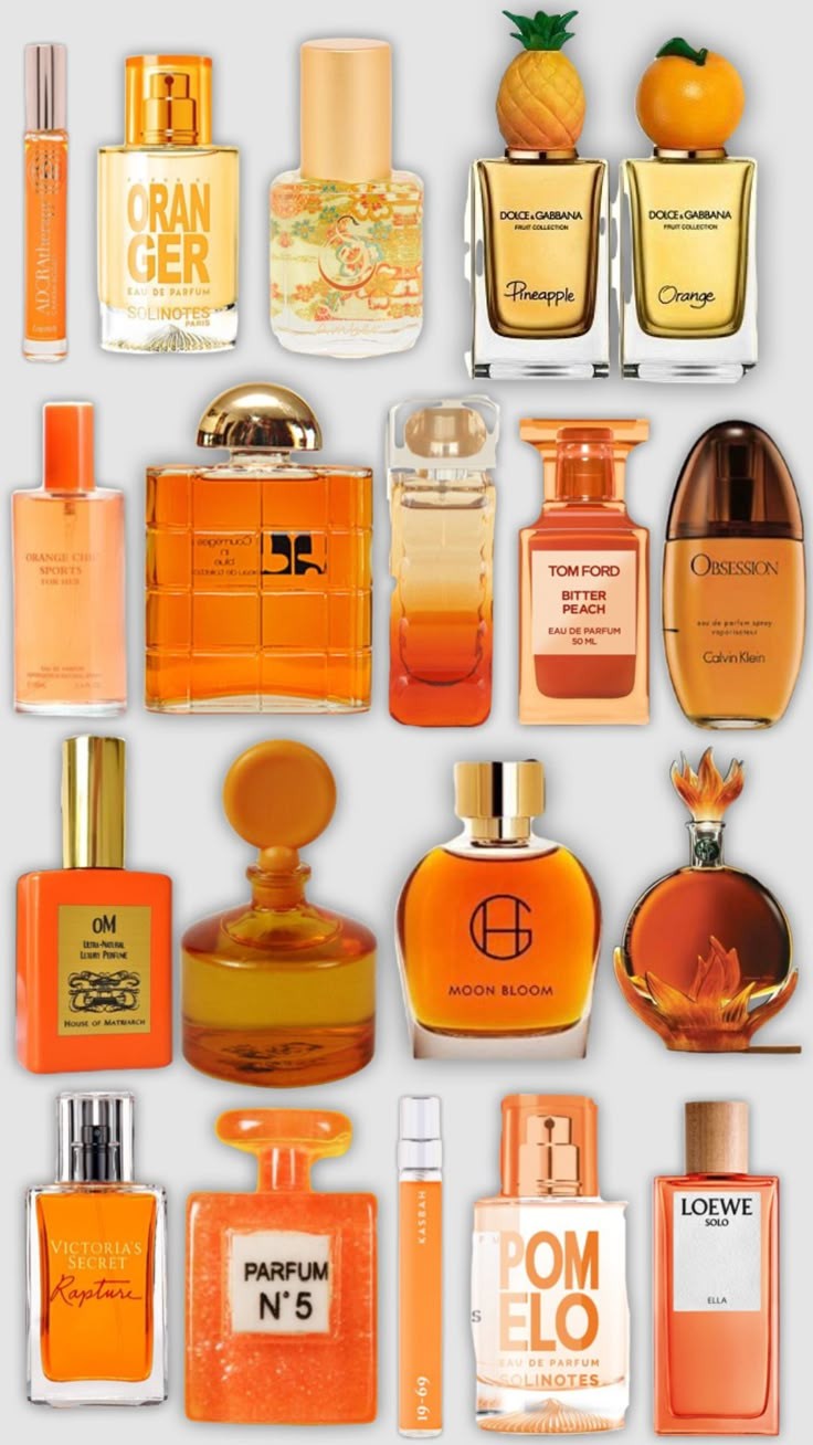 Citrus scented perfume