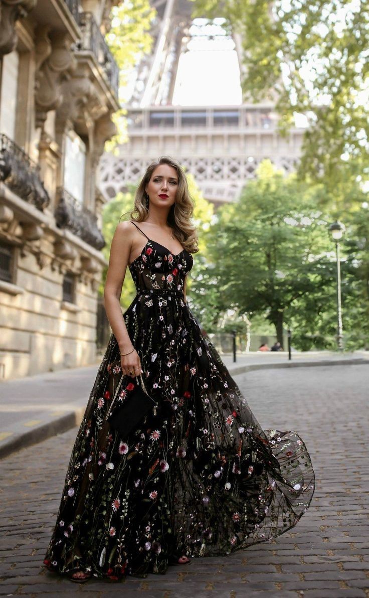 Black Florals