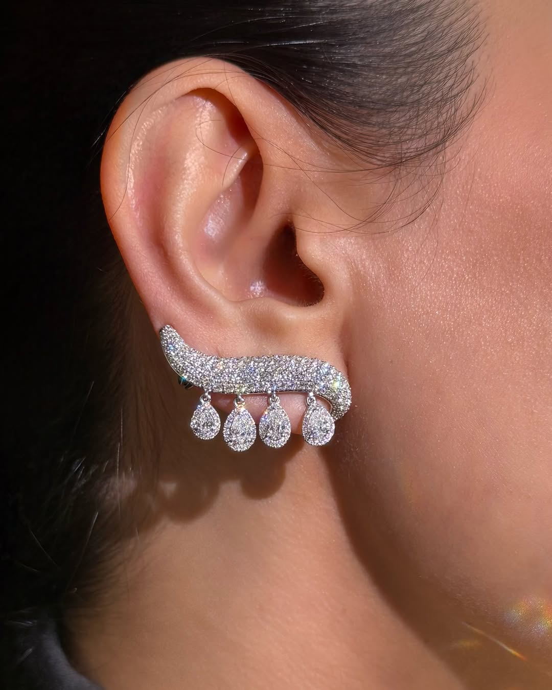 The Roller Wave Earrings by Ailes