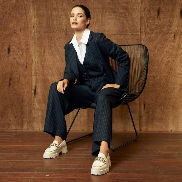 Pinterest @Professional Loafers look