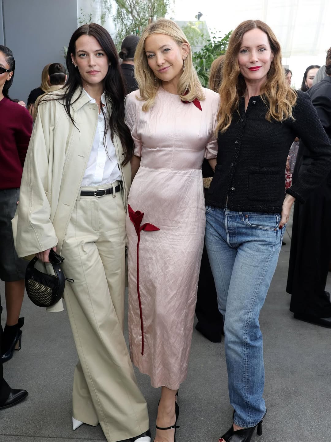 Hollywood prominent women in film Kristen Stewart, Kate Hudson, and Leslie Mann at the Los Angeles event