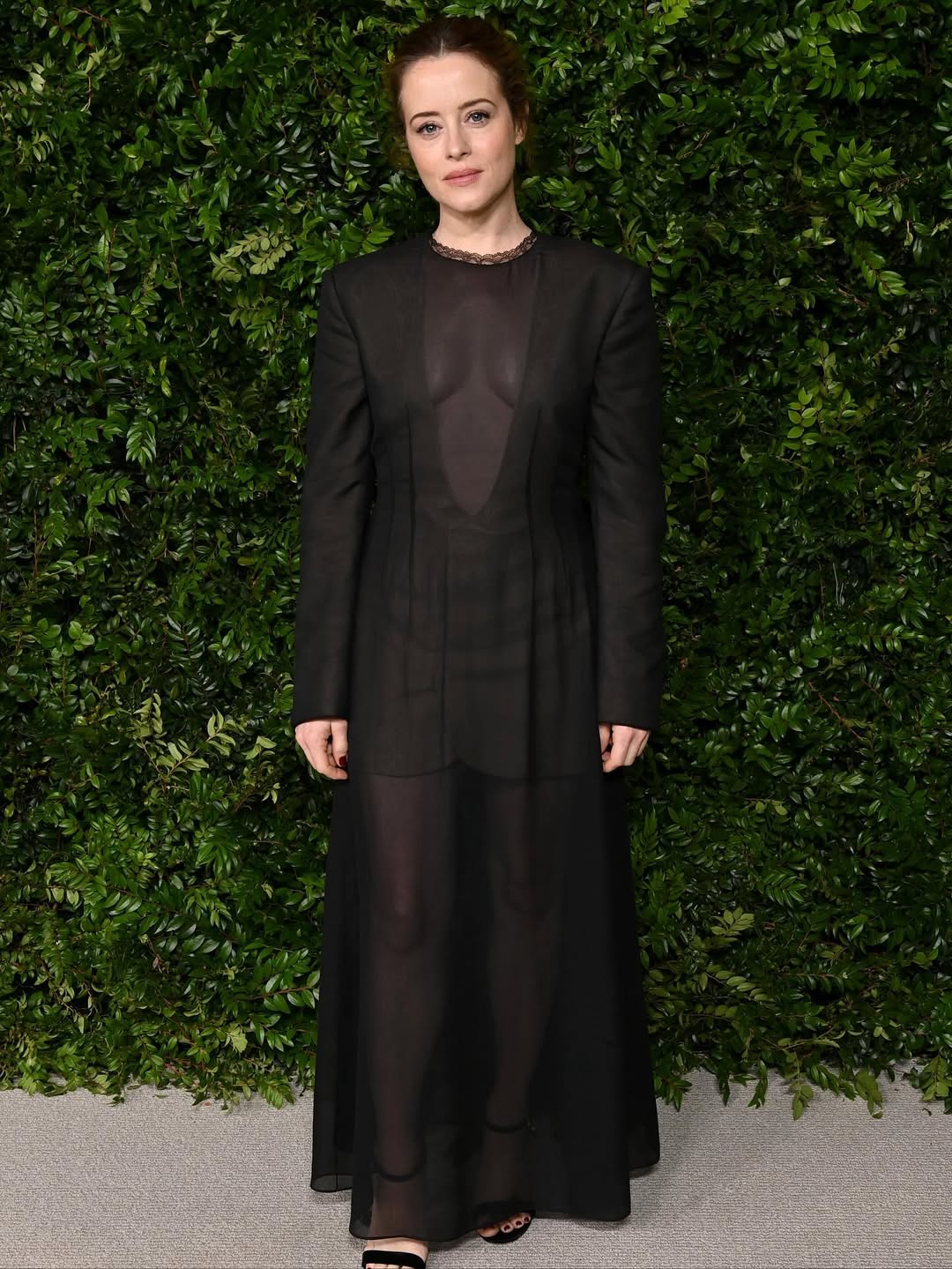Claire Foy at the Academy women's luncheon 2025