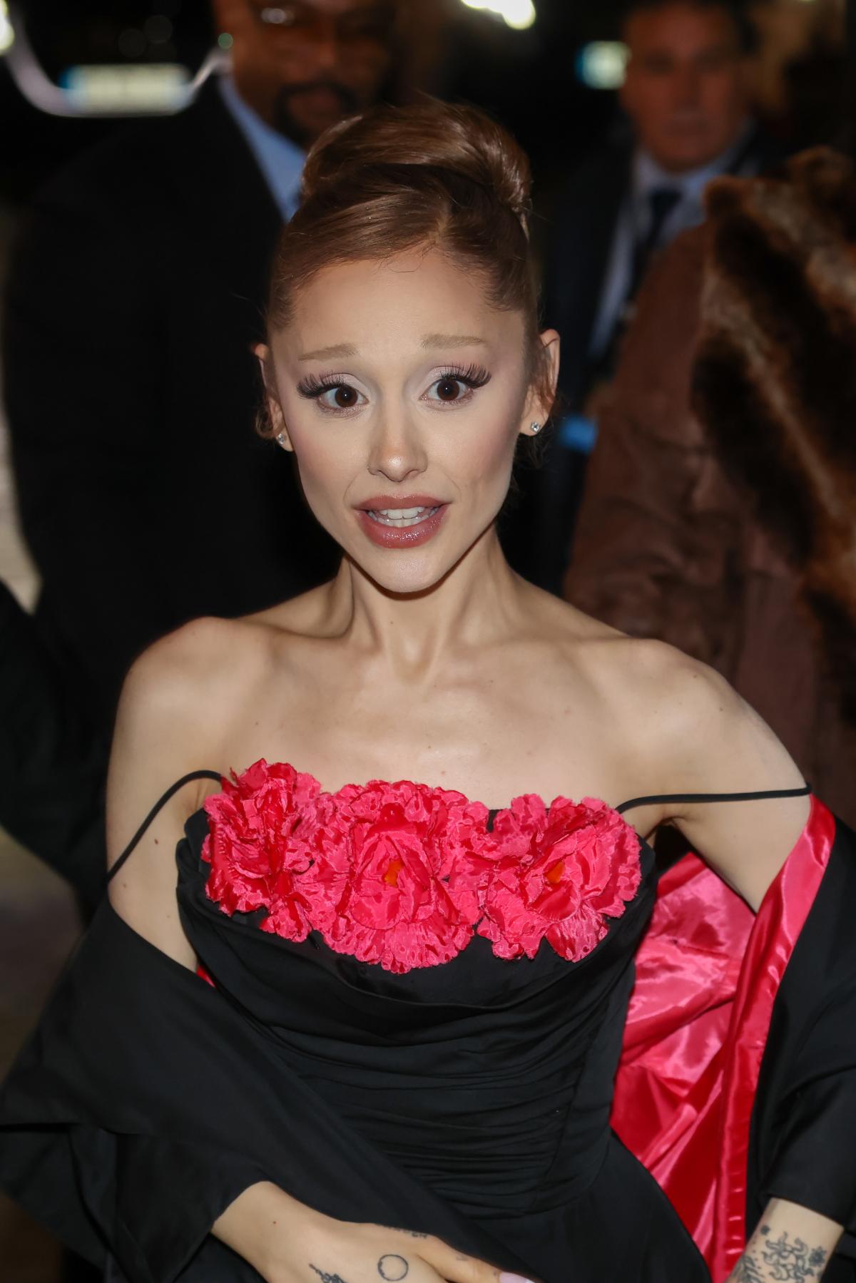 Ariana Grande at the Paris Premiere of Wicked:For Good. Photo Credit: GC photos